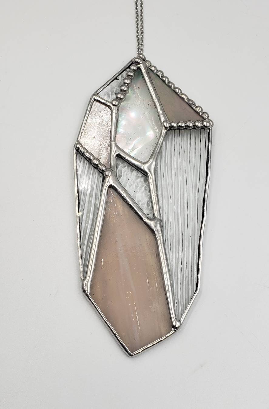 Stained Glass Crystal Ornament