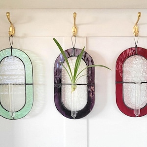 Stained Glass Hanging Propagation Station