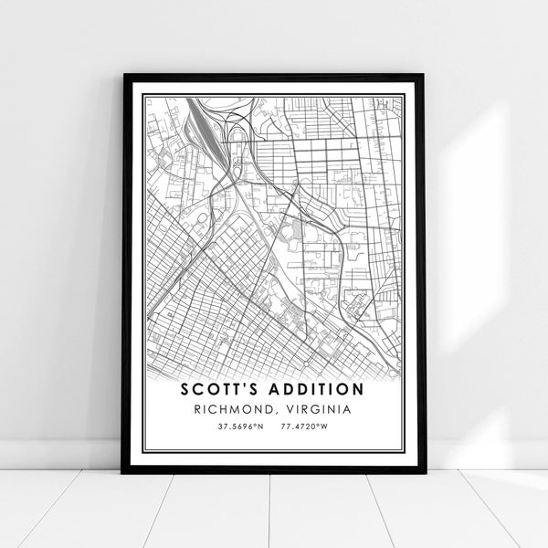 Richmond Poster Etsy