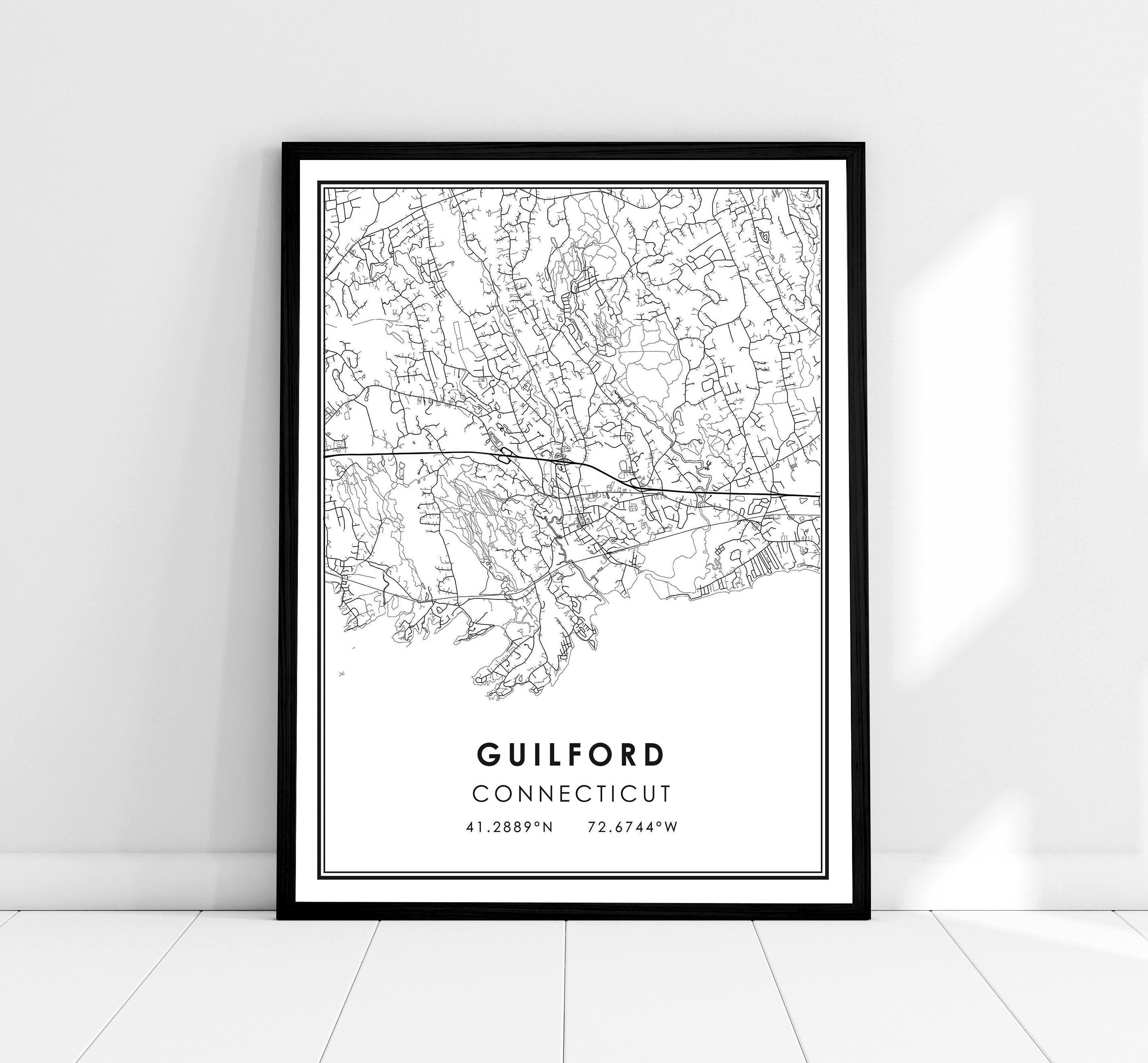 Guilford Ct Map