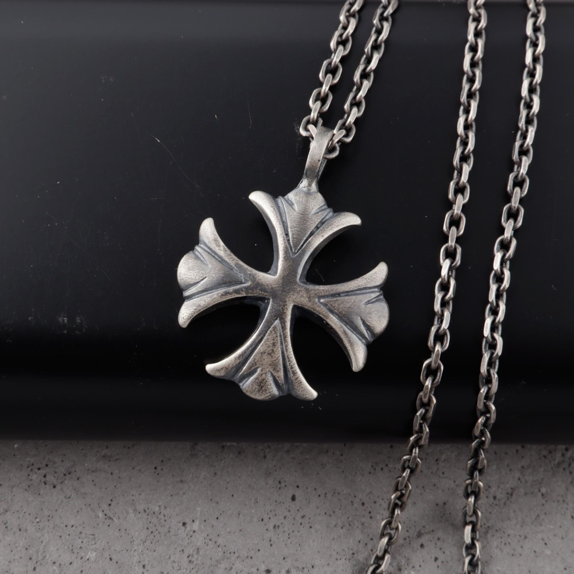 Chrome Hearts Fleur Pendant - Etsy