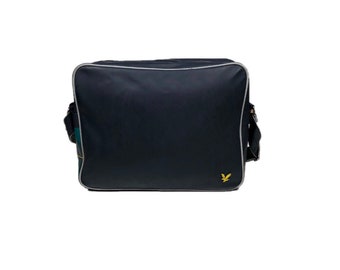 Lyle & Scott • Messenger/Shoulder Bag • Tartan Lining • Classic Logo Badge