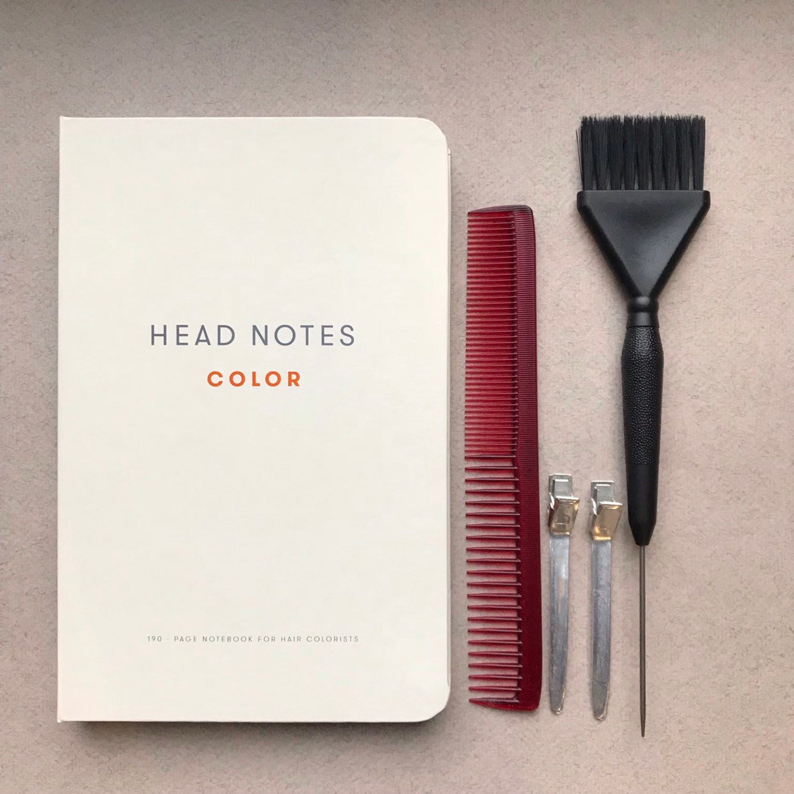 Head Notes Notebook Color Etsy