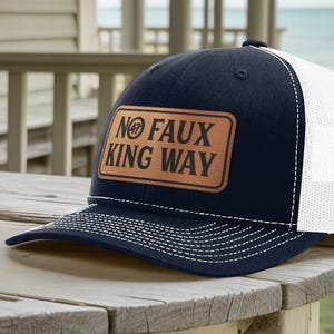 No Kings In America, No Faux King Way 47 Political Protest Apparel, Anti Trump, No Kings Hat Subtle F*ck Donald Trump, Democrat Gift for Him