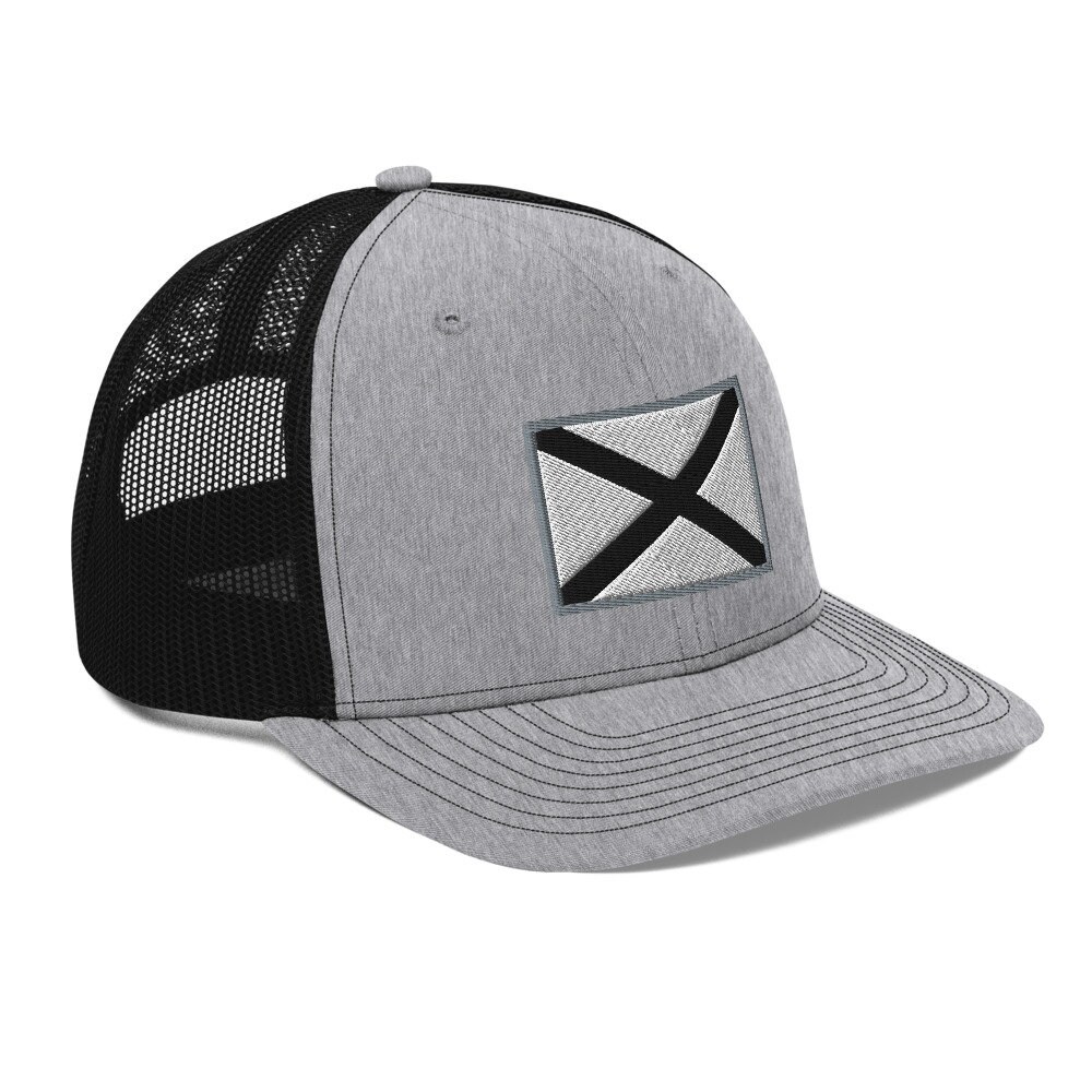Black Gray Alabama Hat Alabama Flag Hat 