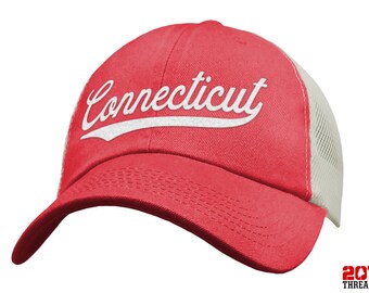 Connecticut Hat, Connecticut Trucker Hat, Women Men, Sports  display picture 1