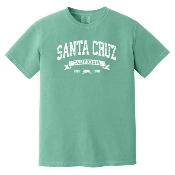 Vintage Santa Cruz T-shirt Palm Tree, West Coast Comfort Colors