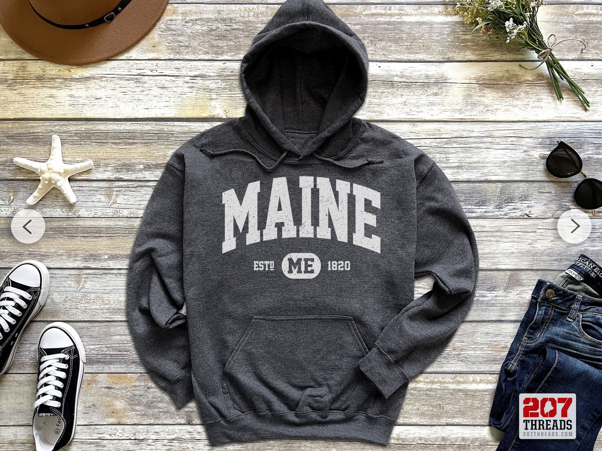 MAINE vintage スウェット Vintage Sz M Kennebunkport Maine Sweatshirt Jerzees 2000's