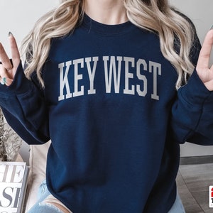 Key West Sweatshirt - Key West FL Florida Crewneck Sweatshirt Sweater