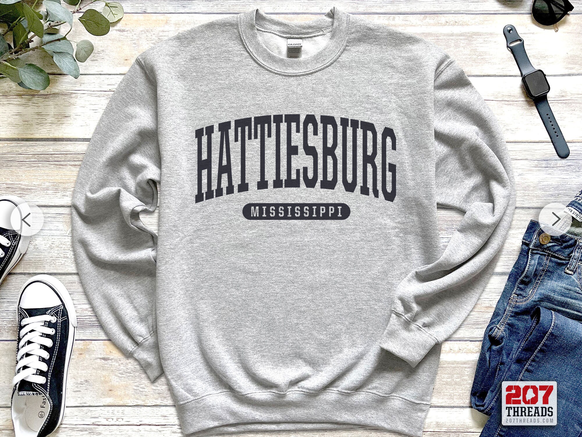 Hattiesburg Sweatshirt Soft Cozy Hattiesburg Mississippi - Etsy Australia