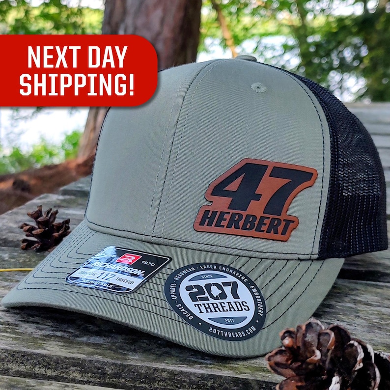 Custom Racing Logo Hat, Moto Dirt Track Racing Gift, Personalized Team & Number Demolition Dirt Bike Hat Drag Demo Demolition Derby Trucker