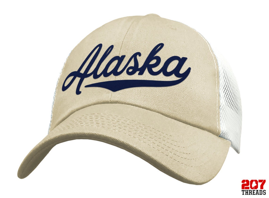 Alaska Hat Alaska Trucker Hat Women & Men Alaska Gifts Etsy