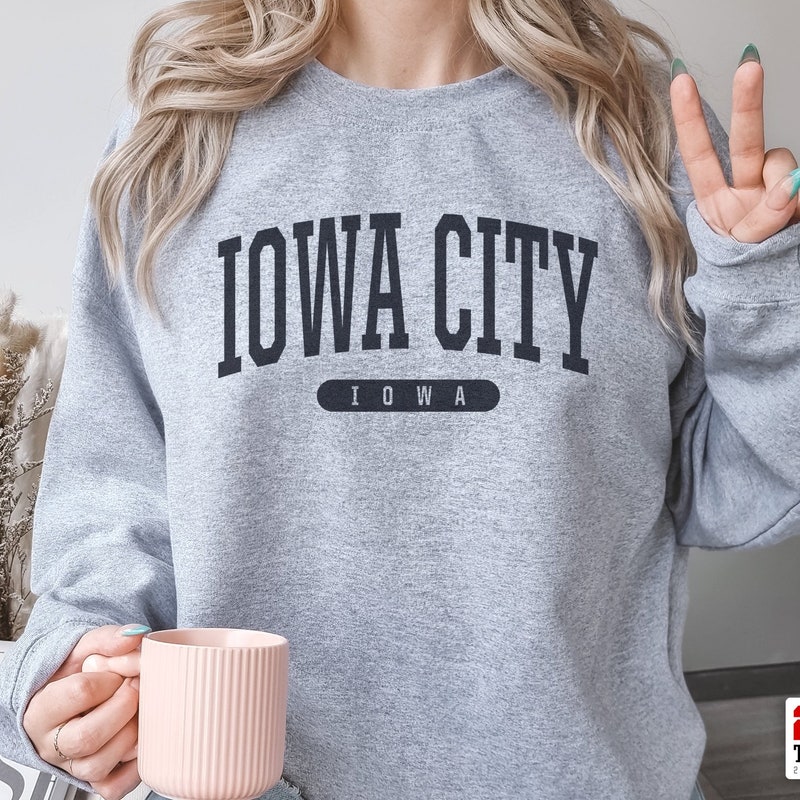 Retro Brand Iowa City Writers Club Full Length Sweatshirt main image 0