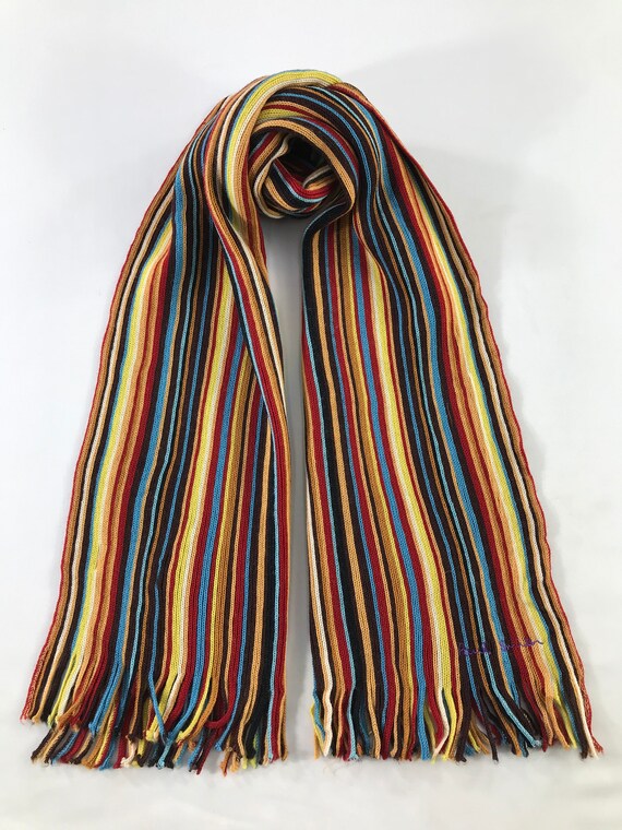 Paul Smith Scarf Muffler Multicolor Unisex Scarf W