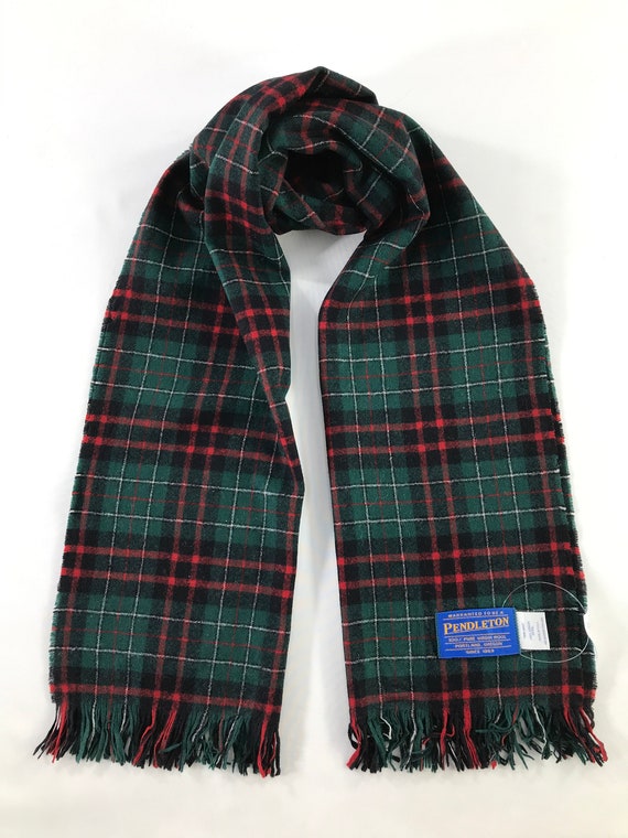 Vintage Pendleton Scarf Neckwear Muffler Scarves C