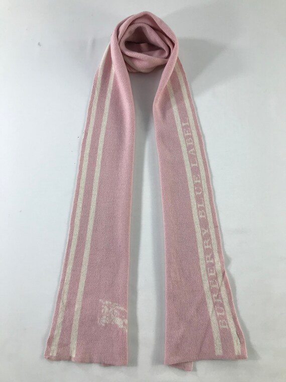 Vintage Burberry Scarf Luxury Accessories Wool Sca