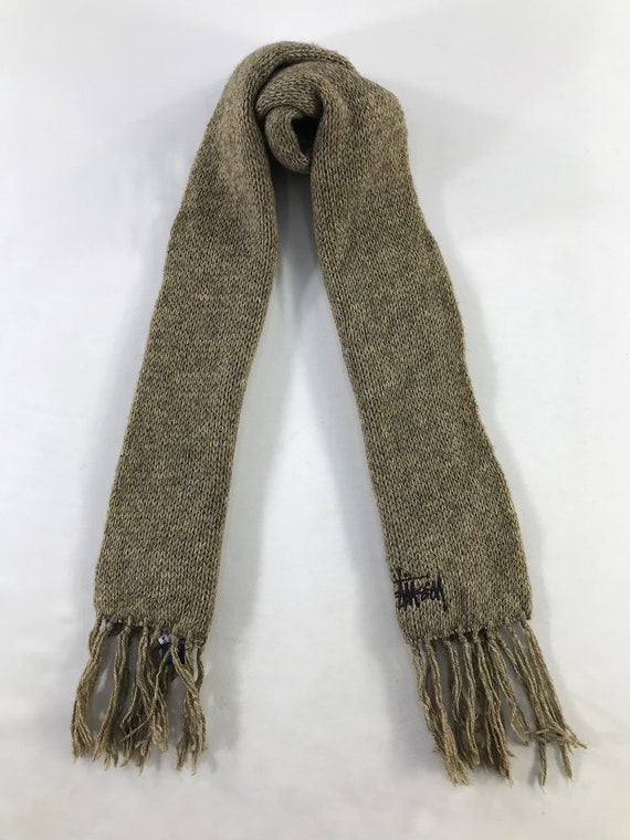 Vintage Stussy Scarf Neckwear Muffler Scarves Cash