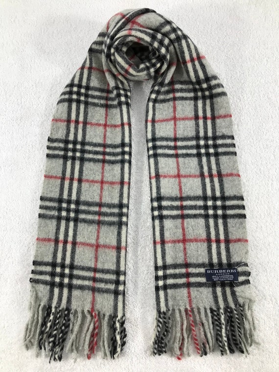 etsy burberry scarf