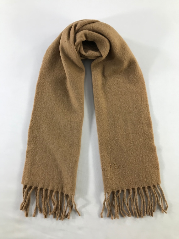 Vintage Dior Scarf Muffler Neckwear Wool Scarf Win