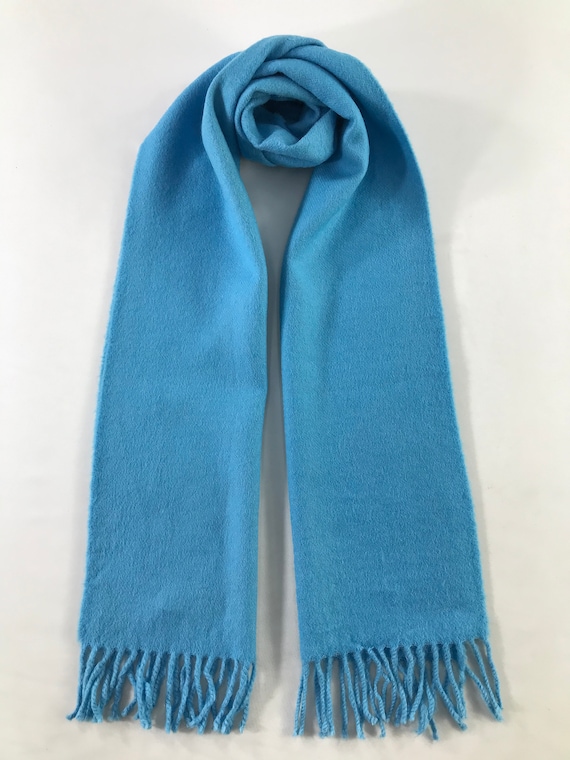 Vintage Tumi Scarf Muffler Cashmere Wool Winter Sc