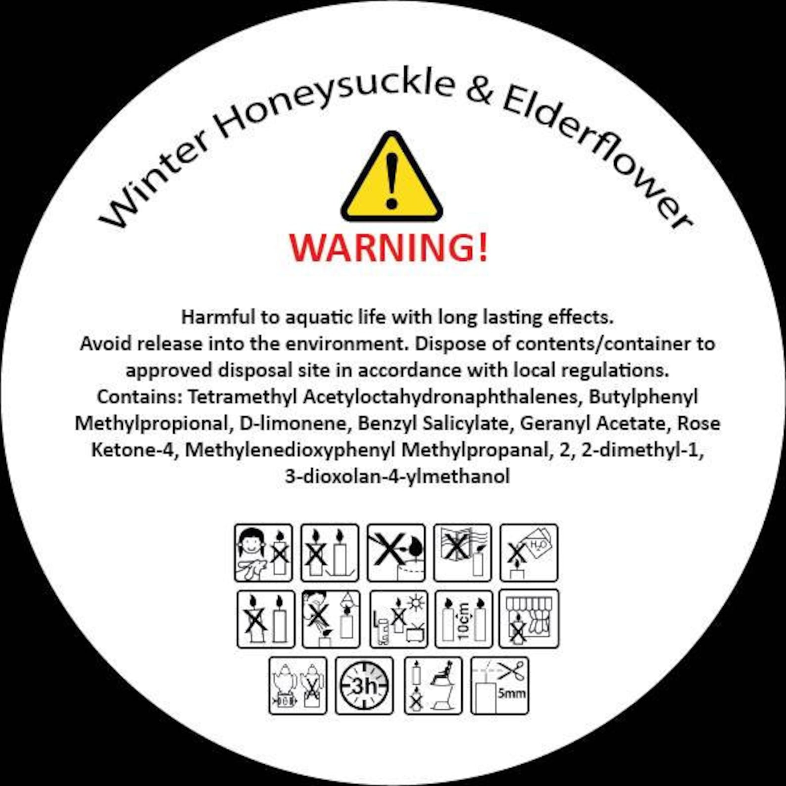 CLP Label Clp Wax Melt Labels Clp Stickers Clp Labels for Etsy UK