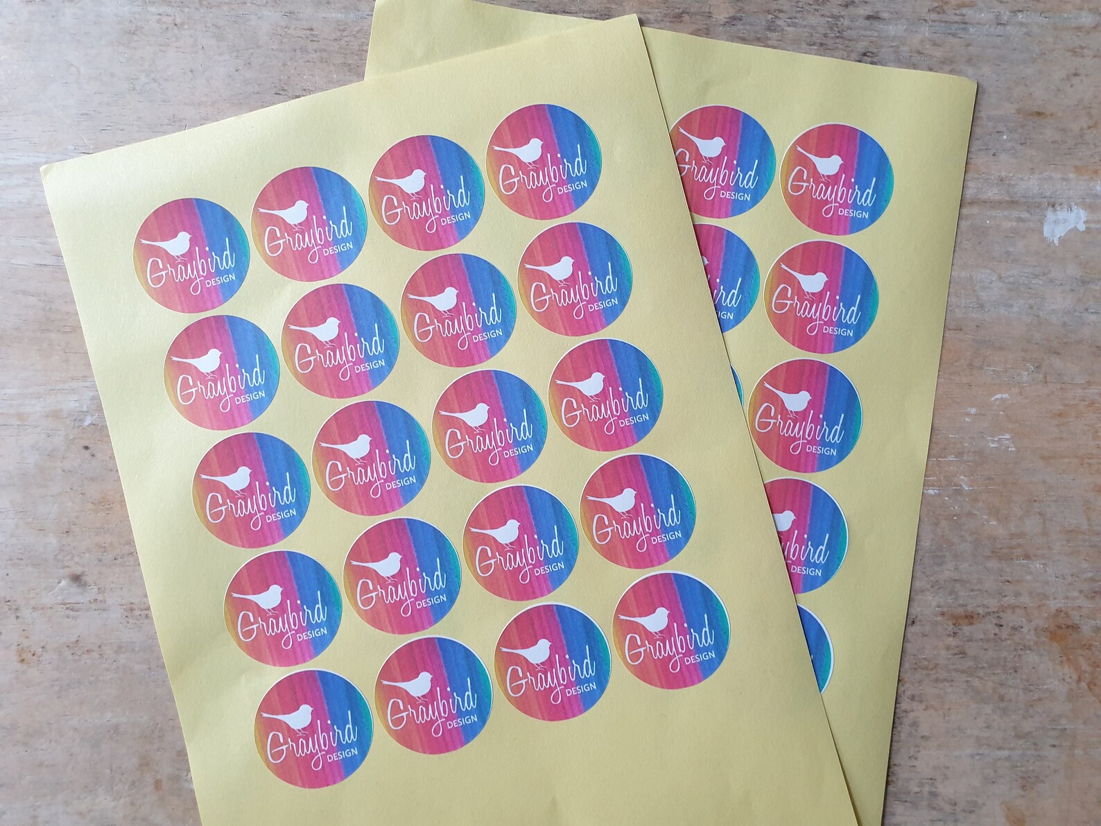 Logo Stickers Custom Logo Stickers Custom Business Stickers Etsy