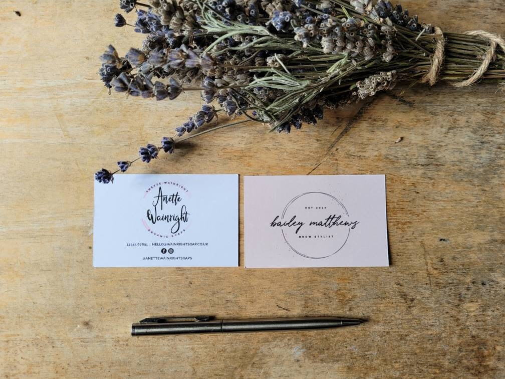 Personalised business cards custom business cards custom Etsy