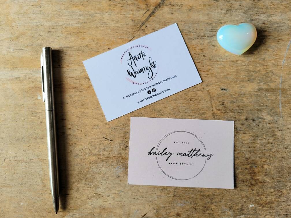 Personalised business cards custom business cards custom Etsy