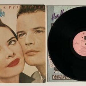 Glittered Record Album The J Geils Band Love Stinks Etsy
