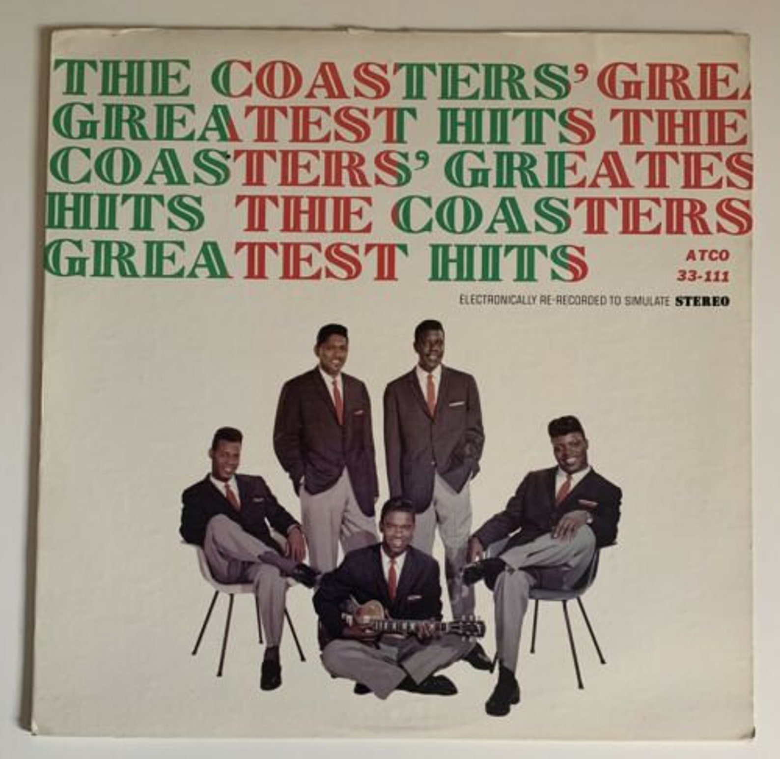 The Coasters Greatest Hits Vinyl Record Etsy