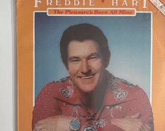 SEALED Freddie Hart - The Pleasure's Been All Mine Vinyl Record