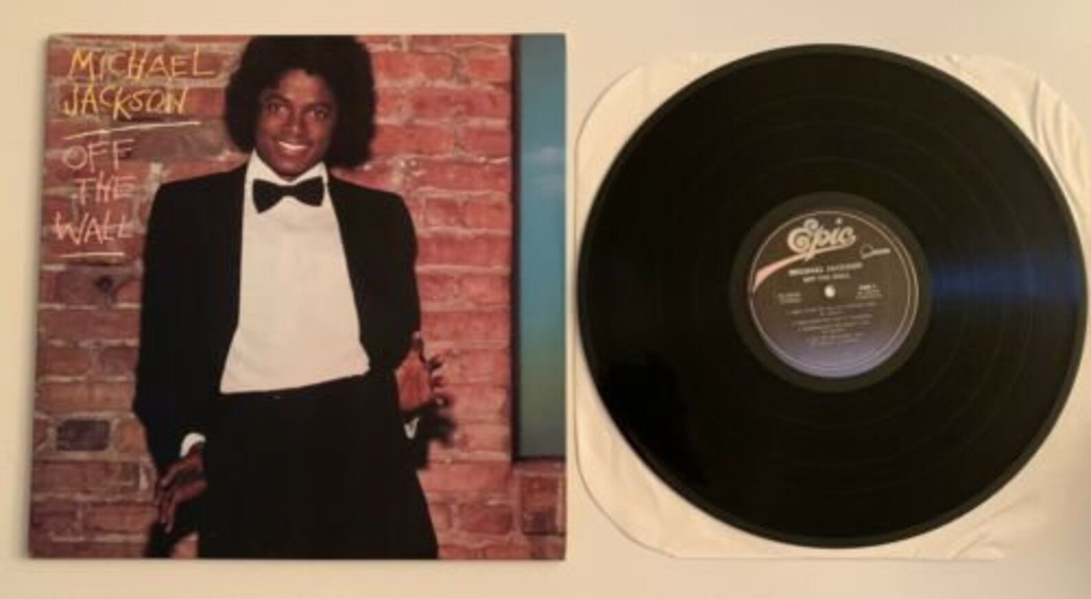 Michael Jackson off the Wall Vinyl Record Original 1979 Epic Etsy
