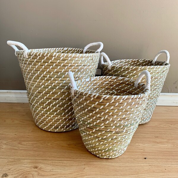 Seagrass Baskets Etsy