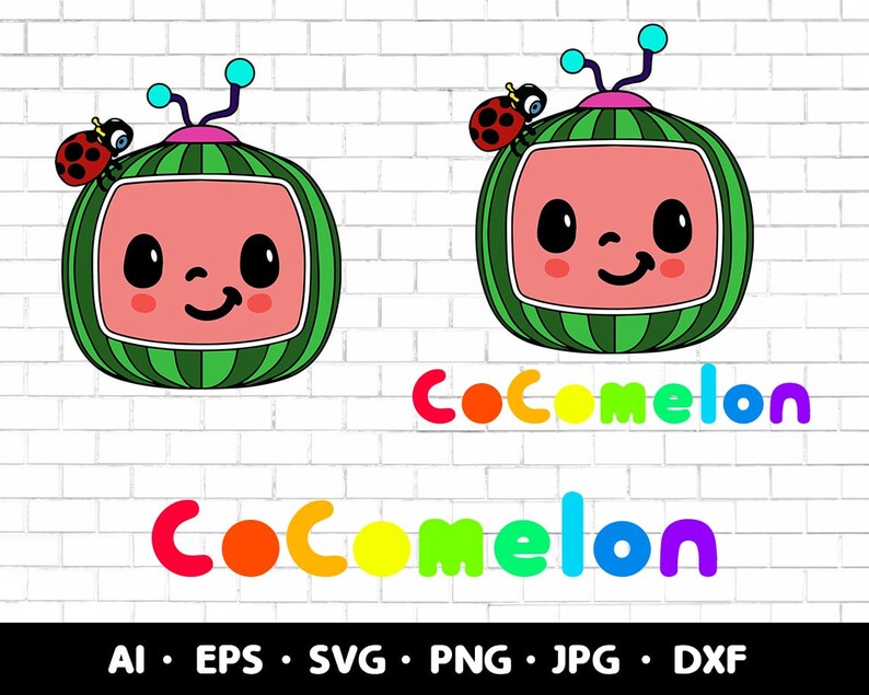 Download Cocomelon SVG Png Ai Eps Jpg Dxf Vector Instant Download ...