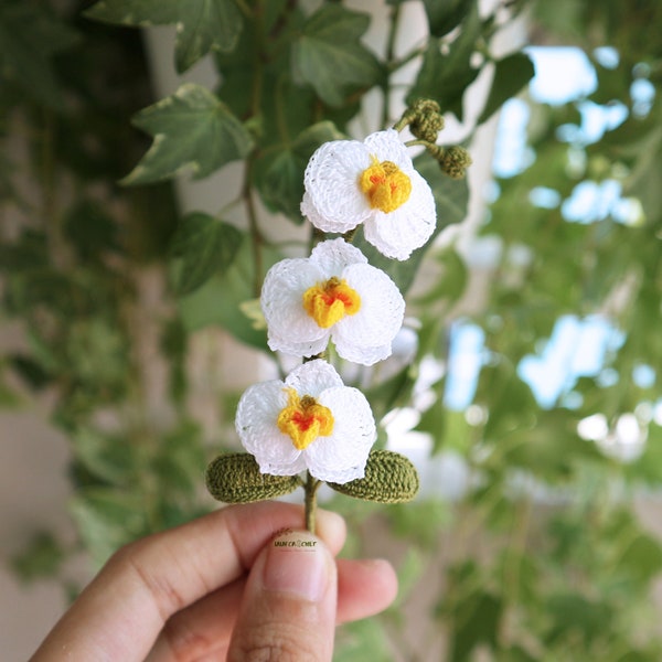 Phalaenopsis Orchid Brooch Pin, Moth orchid, Wedding boutonniere, 28th anniversary gift, Thank you gift, Mother's day gift