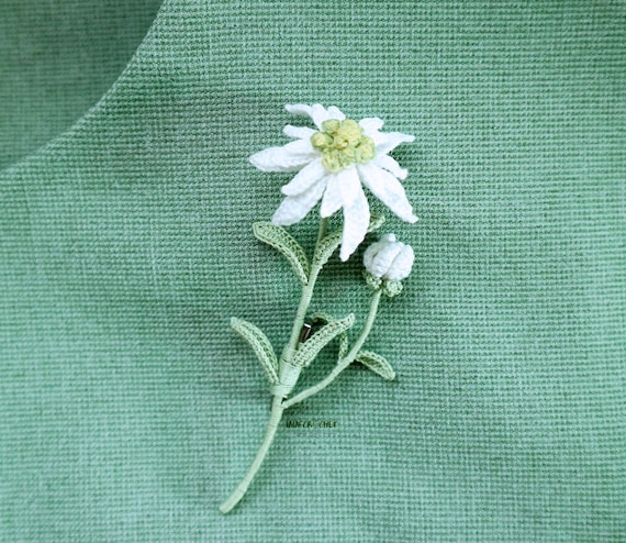 Edelweiss brooch deals