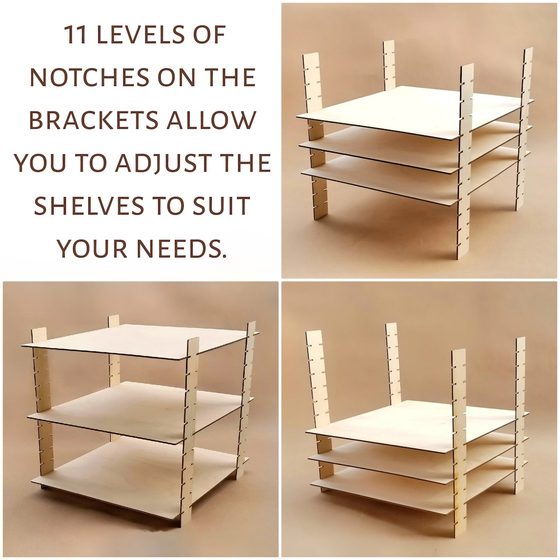 2 Shelf Insert Cube Kallax Shelf Adjustable Shelves Ikea Etsy Canada