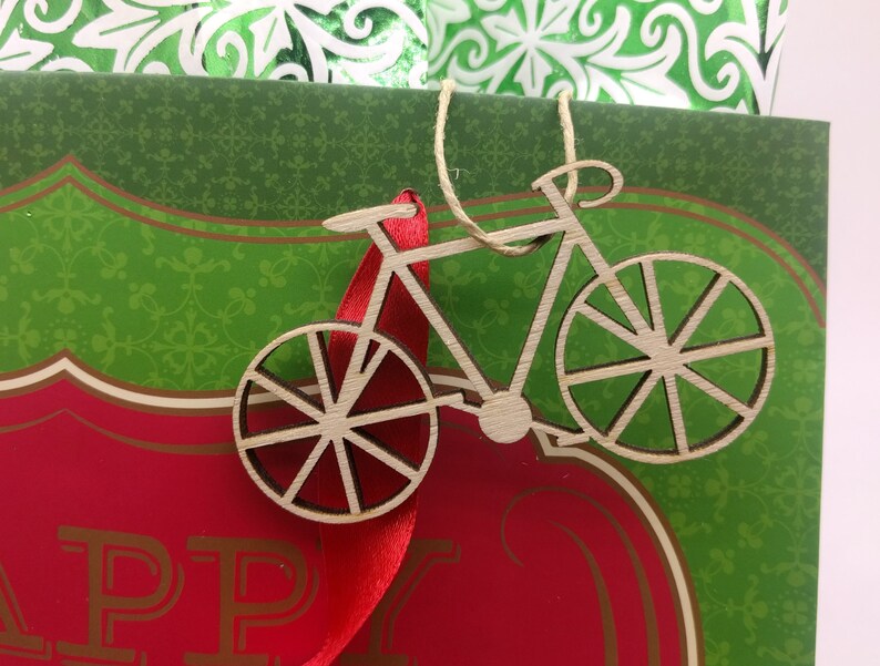 Bicycle Christmas Ornament Gift for Him Husband Gift Friend Etsy