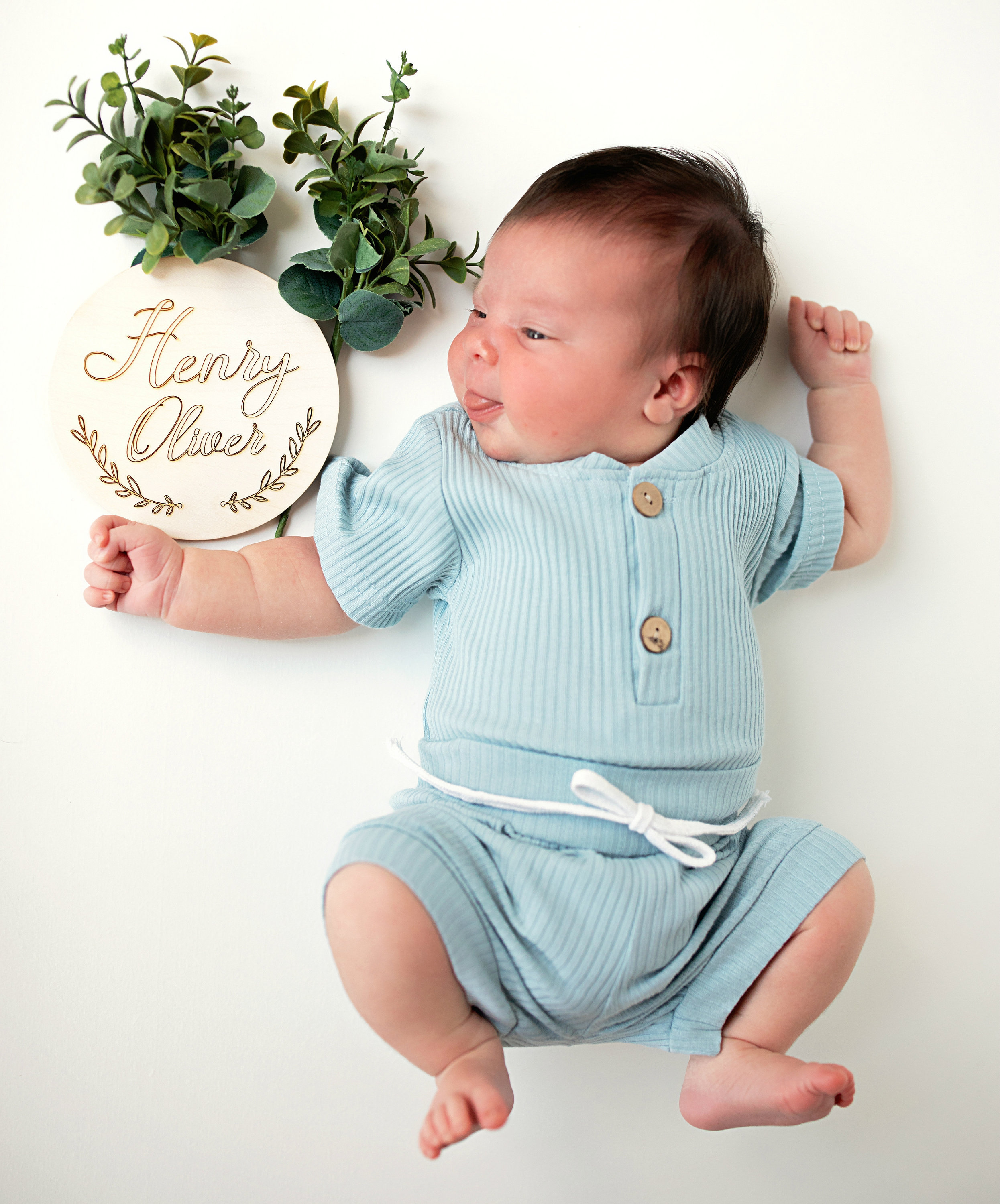 Birth Announcement White Wood Baby Name Sign Newborn Nametag Etsy Canada