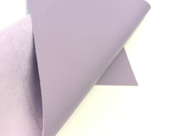 LEATHER 18"x20" Lavender morning /Light Purple Soft Lambskin Genuine Leather Skins/Thickness 0.6-0.7mm /CC325