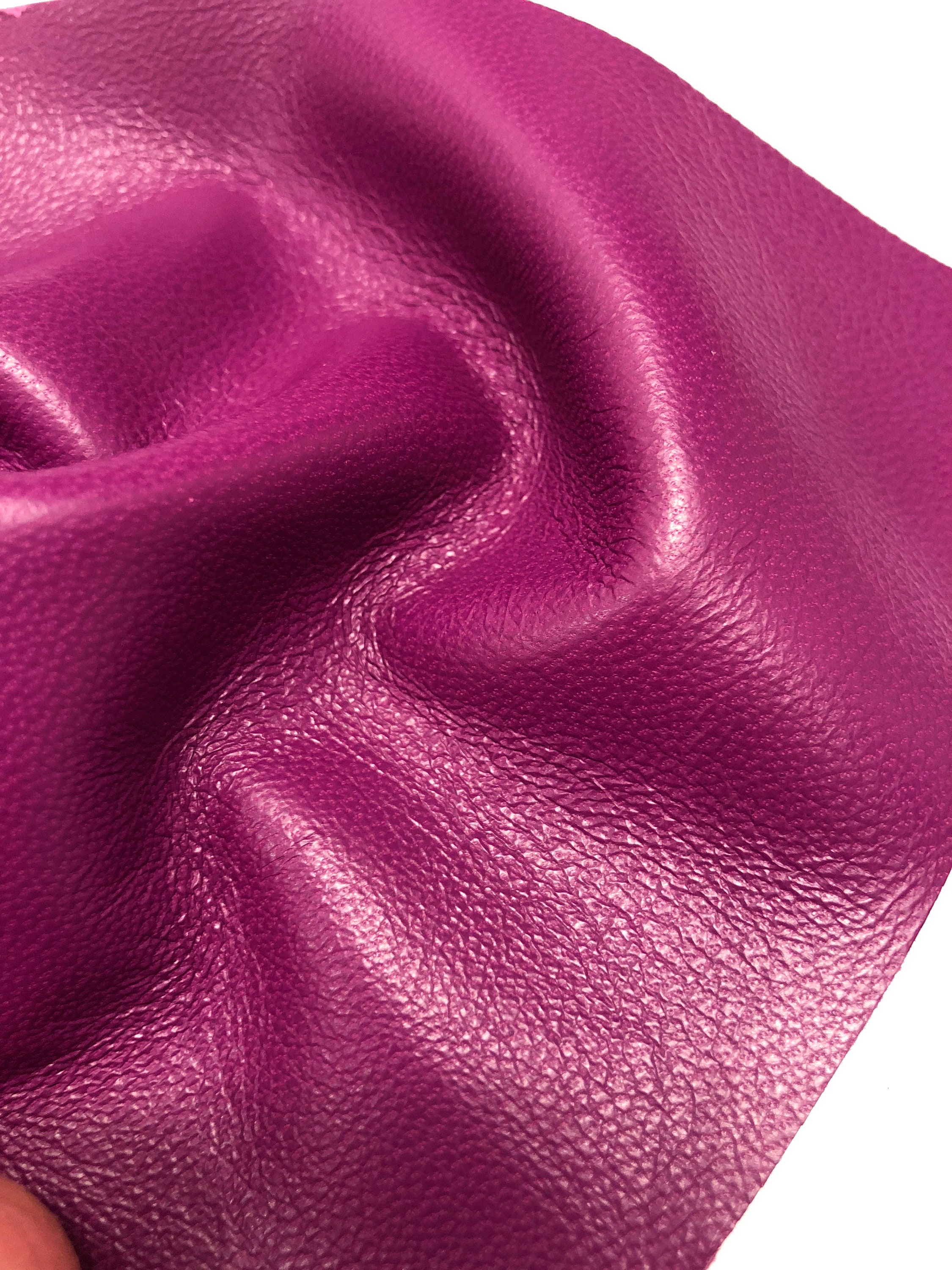 Leather 12x24 PURPLE PASSION SUPERB Leather, High Quality Lambskin Leather,  .06mm Thickness, M7001purplepassion, CC325 -  Norway