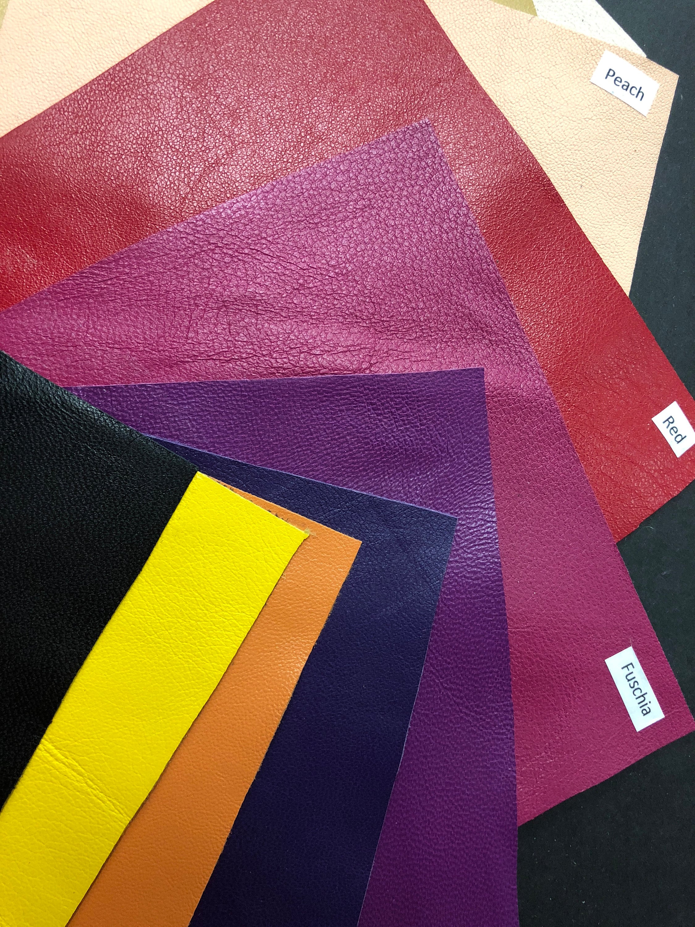 GENUINE LEATHER SUPERB Leather Sheet, Choose Size or Full Hides ...