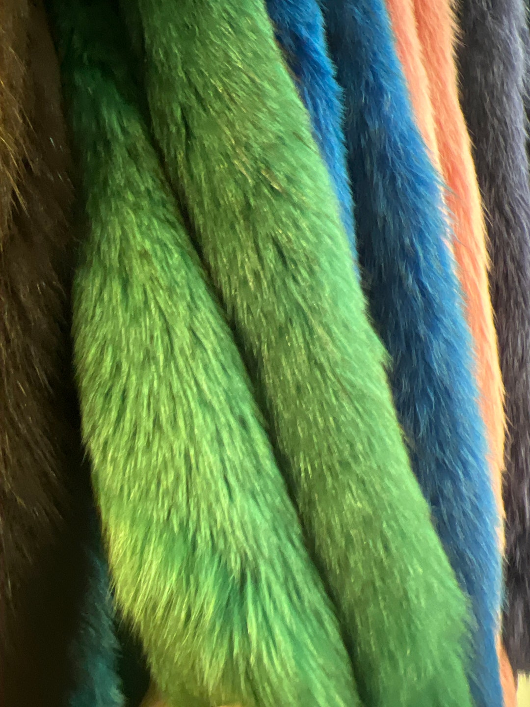 Fur FOX HOOD TRIM, Real Fox Fur Trim the 29 X 1 Etsy