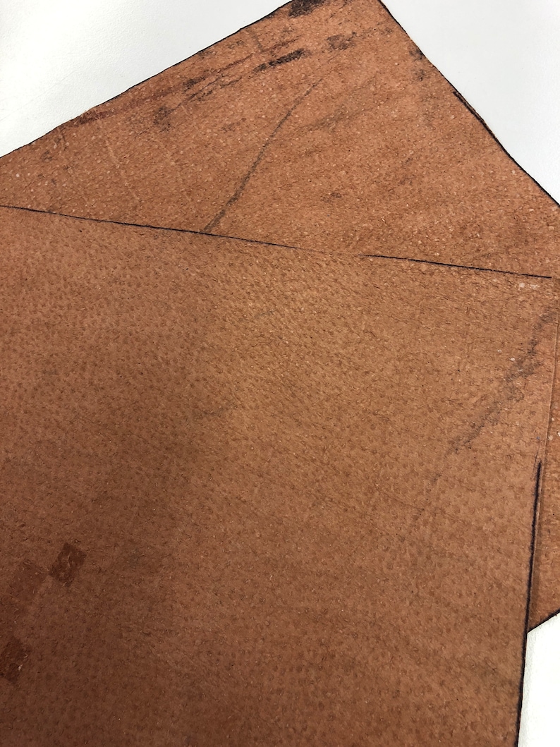 LEATHER SHEET Rust Cogniac Color Large Printed Crocodile with Floral Large Undertone Print in Dark Green Navy Dark Red Thickness 0.7mm