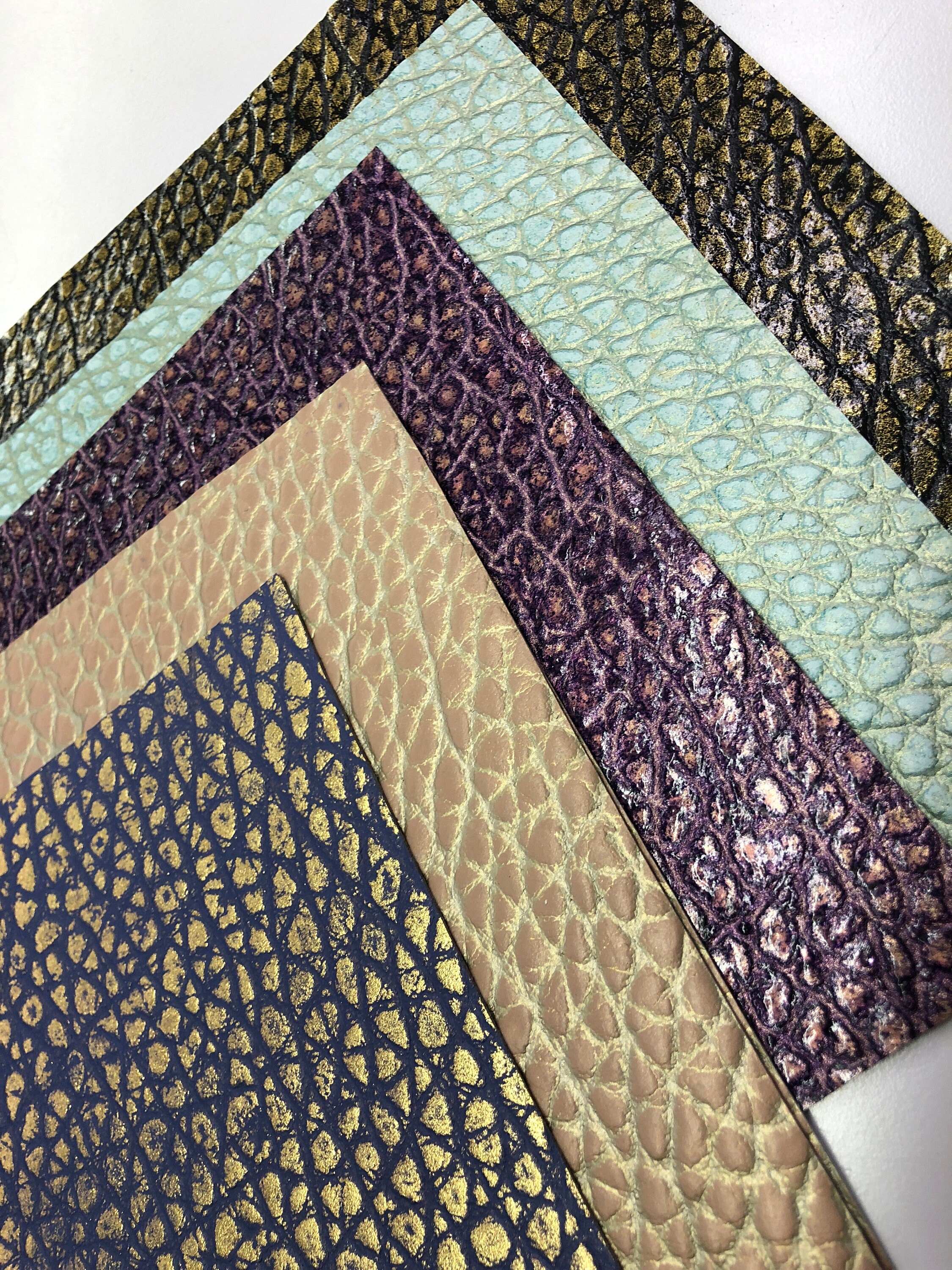 BUFFALO EMBOSSED with SPECIAL Effect Leather Etsy