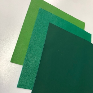 LEATHER GREEN Lambskin Leather Skin, Emerald Green Leather Sheet, Dark Green Leather, GreenLeather Hide, Thickness 0.6-0.8mm