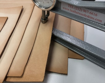 Vegetable Tanned Leather Sheet, 2-3 oz Crafting Leather