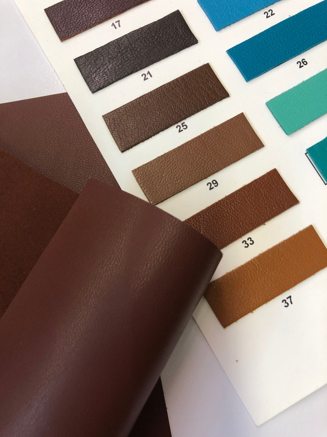 LEATHER Brown Chestnut LEATHER, Brown Leather Sheet, Brown Leather