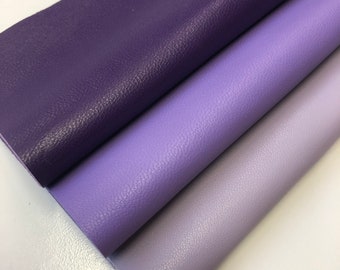 LEATHER Purple 7”x7” LEATHER, Lilac leather Sheet, Lavender Leather Skins/Light Medium Purple Lambskin leather/Thickness 0.6-0.7mm /LSS-17