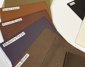 LEATHER UPHOLSTERY Leather COWHIDE Genuine top grain cowhide 3-3.5 oz /1.2-1.4mm leather, upholstery leather hide